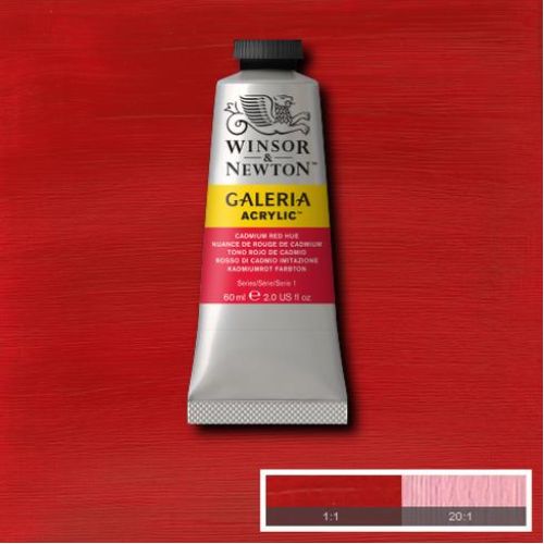 Winsor & Newton Galeria Akrilik Boya Cadmium Red Hue 60 Ml Winsor & Newton Galeria Akrilik Boya Cadmium Red Hue 60 Ml